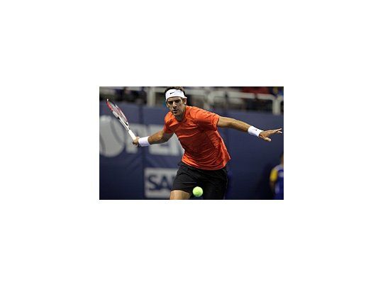 Del Potro superó sin inconvenientes al ruso Gabashvili.