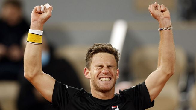 El Peque, a semis, con dificultades.&nbsp;