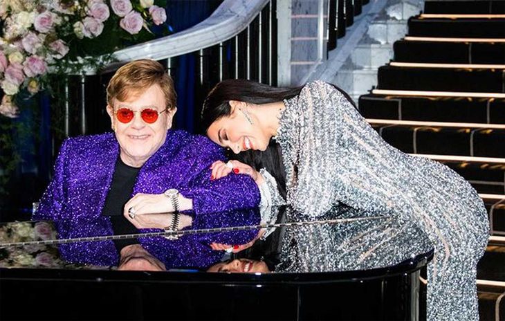 Elton John and Dua Lipa, one of the most influential artists of the last decade. Elton John and Dua Lipa, one of the most influential artists of the last decade.