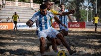 copa america de futbol playa: argentina y brasil juegan la final