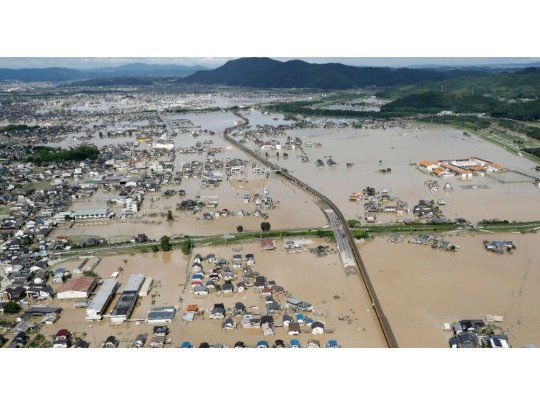 Japón: asciende a 85 la cifra de muertos por fuertes tormentas e inundaciones