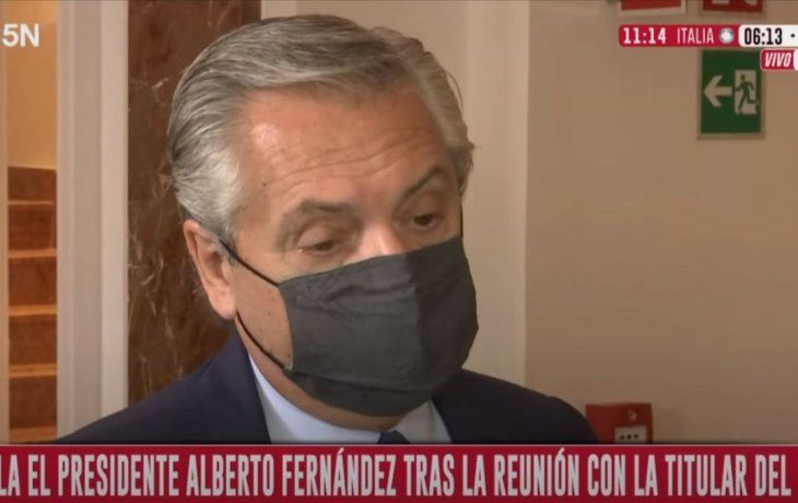 Alberto Fernández, tras la reunión con Georgieva: Soy optimista de llegar a un acuerdo