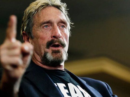 John McAfee.&nbsp;