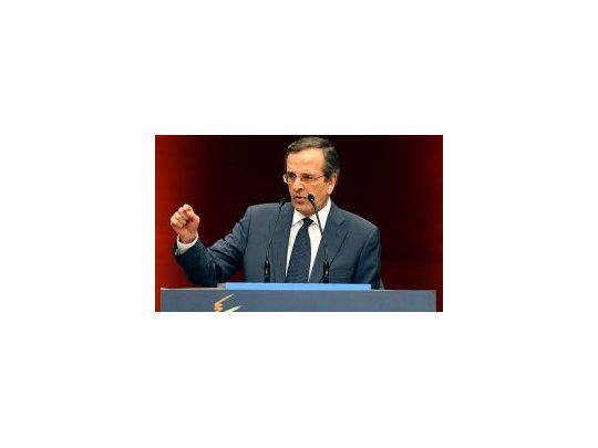 El primer ministro griego, Andonis Samarás, se refirió al plan de rescate.