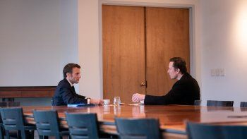 Emmanuel Macron tuvo una discusión clara y franca con Elon Musk