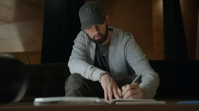 Eminem repasa su historia y la de sus fans en Stans.