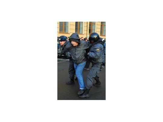 En Moscú 250 personas fueron detenidas.