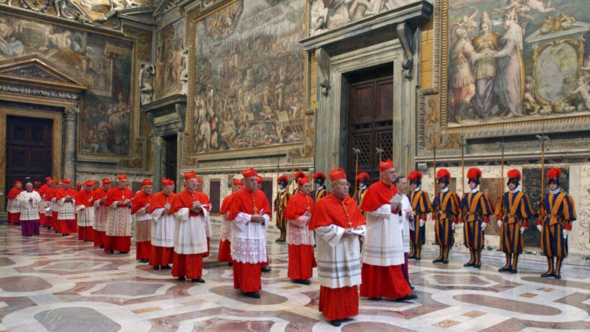 When the first conclave in history was carried out