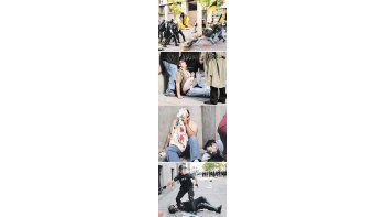 ámbito.com | Violentos incidentes de moyanistas frente a la Legislatura porteña