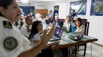 Patricia Bullrich viajó a Misiones para la inauguración del Centro de Análisis de Inteligencia Criminal.&nbsp;