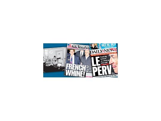 DSK, el blanco de humoristas