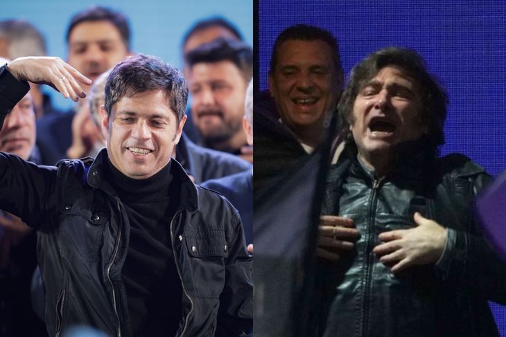 Javier Miliei y Axel Kicillof, en la recta final de cara a las elecciones de octubre. 