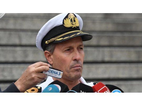Enrique Balbi, vocero de la Armada.