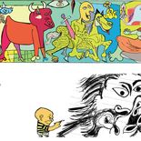 El caricaturista Rep expone, dentro del marco de la Bienal Sur, en la casa natal de Picasso en Málaga El caricaturista Rep expone, dentro del marco de la Bienal Sur, en la casa natal de Picasso en Málaga