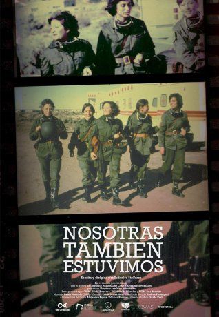Poster de Nosotras también estuvimos, el documental de Federico Strifezzo que participará del Festival de Trieste, en Italia.