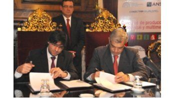 Diego Bossio y Julián Domínguez.