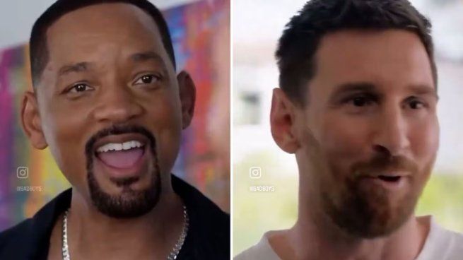 Lionel Messi speaking in English: this is the new video with Will Smith promoting “Bad Boys”