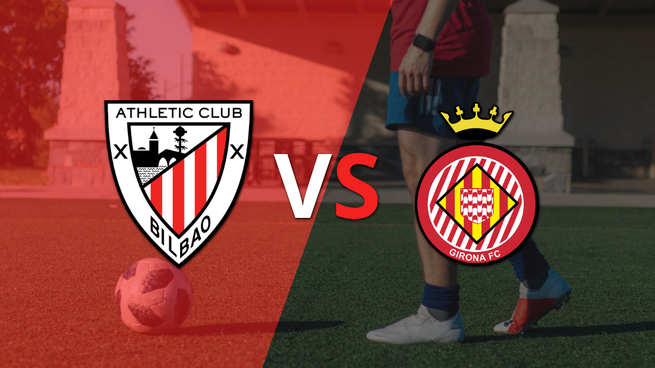 España - Primera División: Athletic Bilbao vs Girona Fecha 25