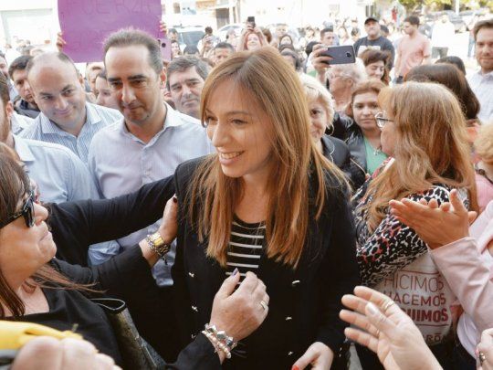 Acción. Pese al resultado adverso de las PASO, la mandataria continuará con la campaña hasta el inicio de la veda de cara a las generales.