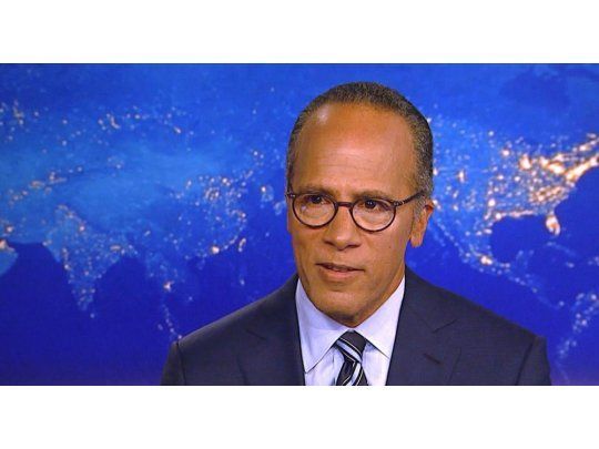Lester Holt, conductor de NBC.
