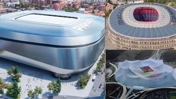 El Barnabeu y el Camp Nou son los estadios propuestos por España para disputar la final del Mundial 2030. Sin embargo Marruecos también quiere el partido decisivo y está construyendo el Hassan II, el estadio más grande del mundo. El Barnabeu y el Camp Nou son los estadios propuestos por España para disputar la final del Mundial 2030. Sin embargo Marruecos también quiere el partido decisivo y está construyendo el Hassan II, el estadio más grande del mundo.