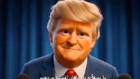 El video difundido por la embajada iraní en La Haya utiliza una estética inspirada en Inside Out para caricaturizar a Donald Trump.