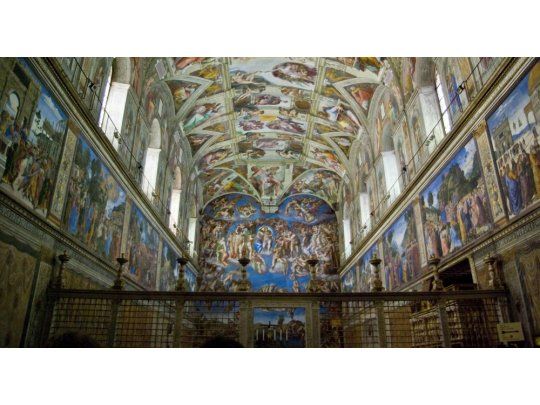 La obra se haría se haría a partir de 2800 fotografías en alta calidad para dar una imagen fiel de los frescos de Miguel Ángel