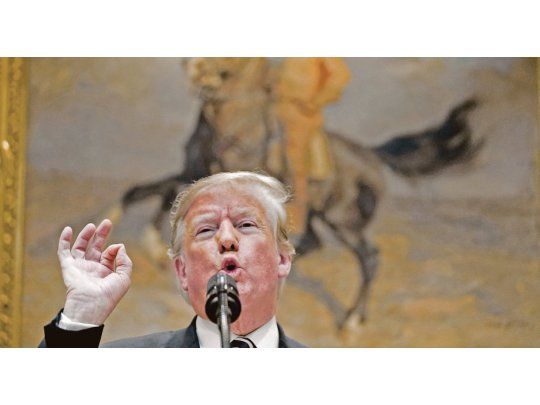 CACERÍA. El presidente de EE.UU. Donald Trump, busca conquistar la base republicana conservadora de cara las elecciones de la semana que viene.