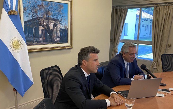 El presidente Alberto Fernández dio inicio al primer cuatrimestre de 2021 en la cátedra de Teoría del Delito de la Facultad de Derecho﻿.