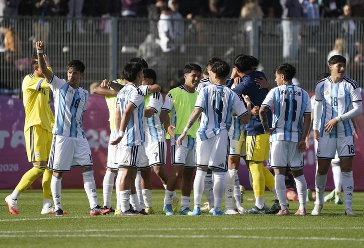 La Selección argentina está en la final. La Selección argentina está en la final.