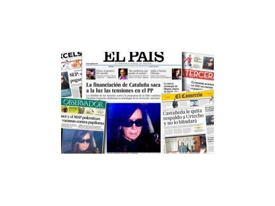 Cristina de Kirchner en los principales diarios del mundo