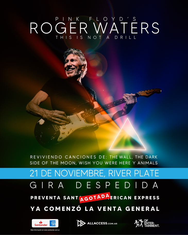Roger Waters in Argentina began general ticket sales: how and where to get them