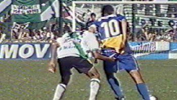 se cumplen 20 anos del dia que expulsaron a riquelme tras la agresion a un rival