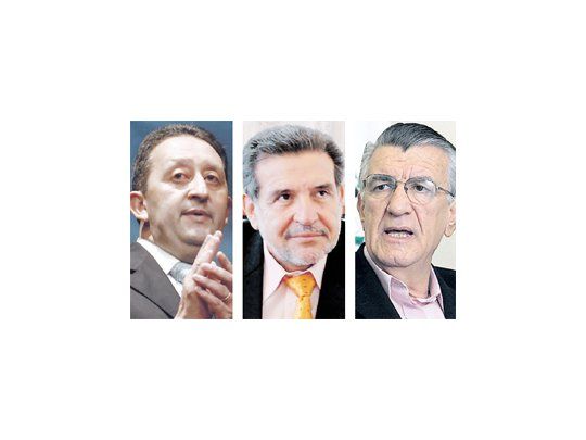 Celso Jaque, Luis Beder Herrera, José Luis Gioja