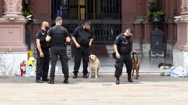 Amenaza de bomba en Casa Rosada