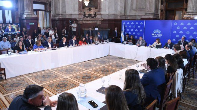 El oficialismo obtuvo dictamen del proyecto de reforma laboral.