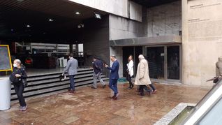 ExAFI De Stéfano se mostró como jefe de campaña de Gil Lavedra en las elecciones para el Colegio de Abogados