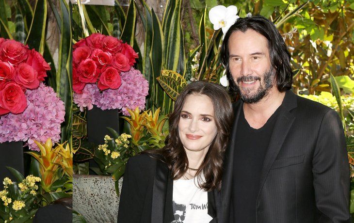 Según Keanu Reeves lleva 30 años casado ante los ojos de dios con Winona Ryder