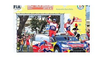 El francés Sébastien Loeb se adjudicó el rally de Cerdeña y se consolida en el campeonato mundial.