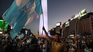 Thousands of fans took over the Obelisk. Thousands of fans took over the Obelisk.