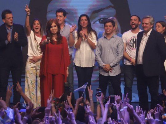 La exmandataria y actual vicepresidenta electa Cristina Fernández de Kirchner.