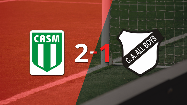 San Miguel remonta el partido con All Boys y sella el triunfo 2 a 1 con un gol agónico