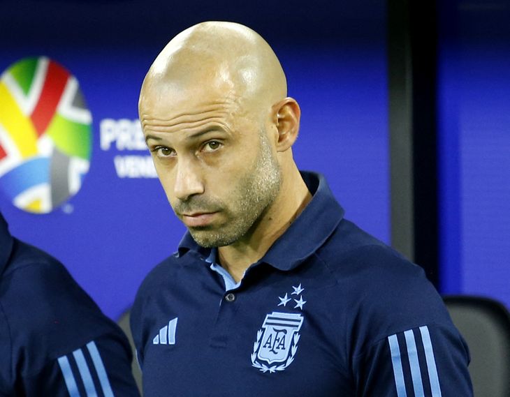 Javier Mascherano se juega gran parte de su futuro como entrenador el próximo domingo frente a Brasil, en el Preolímpico de Venezuela. Si la Selección Argentina Sub 23 gana, clasificará a los Juegos Olímpicos de París 2024. Javier Mascherano se juega gran parte de su futuro como entrenador el próximo domingo frente a Brasil, en el Preolímpico de Venezuela. Si la Selección Argentina Sub 23 gana, clasificará a los Juegos Olímpicos de París 2024.