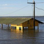 La Prefectura Naval Argentina comunicó que el nivel del río en las costas del puerto superó la barrera de los 6,5 metros.