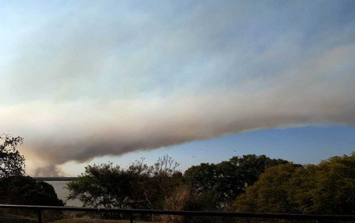 La ciudad de Rosario se cubrió de cenizas&nbsp;