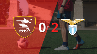 con dos goles de ciro immobile, lazio vencio a salernitana