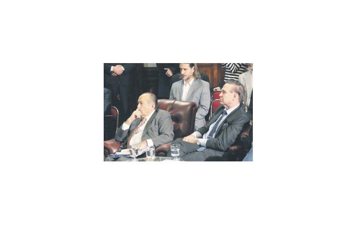 SIRIOS. Miguel Pichetto invocó a Daniel Barenboim para plantear sospechas sobre el ingreso de refugiados a la Argentina. Foto: Ignacio Petunchi.