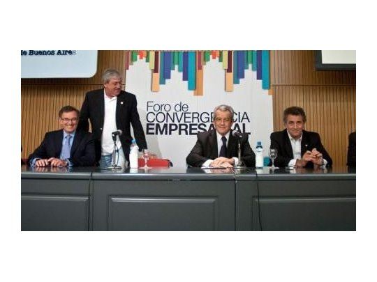 El Foro de Convergencia empresarial reclamó por Justicia. (Foto