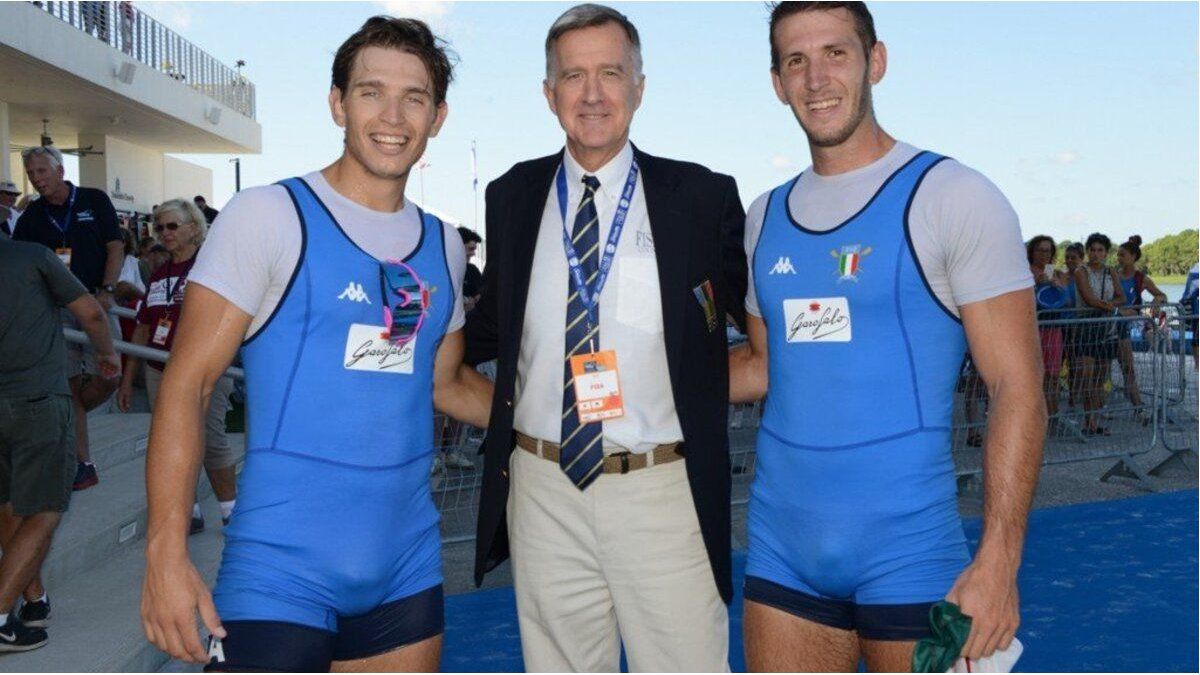 The heroic action of the father of an Italian rower at the Olympic Games