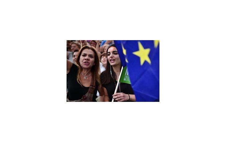 Al menos 20.000 personas participaron de la marcha.